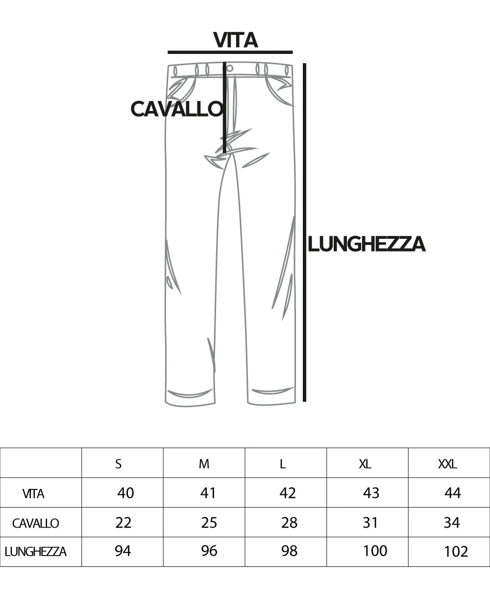 Pantaloni Uomo Lino Lungo Elastico Tinta Unita Bianco Casual GIOSAL-P5777A