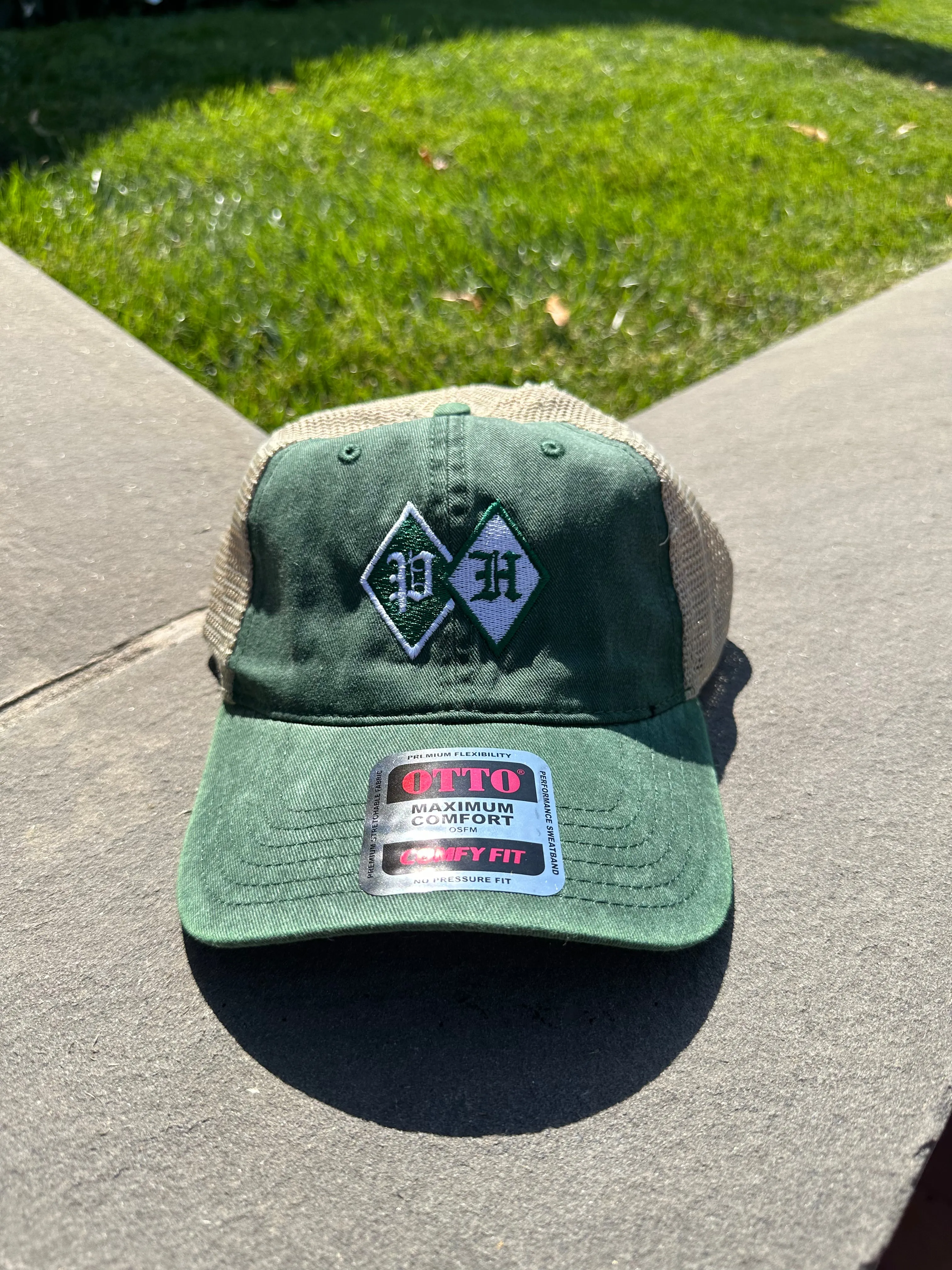 Parker House Double Diamond Trucker Cap