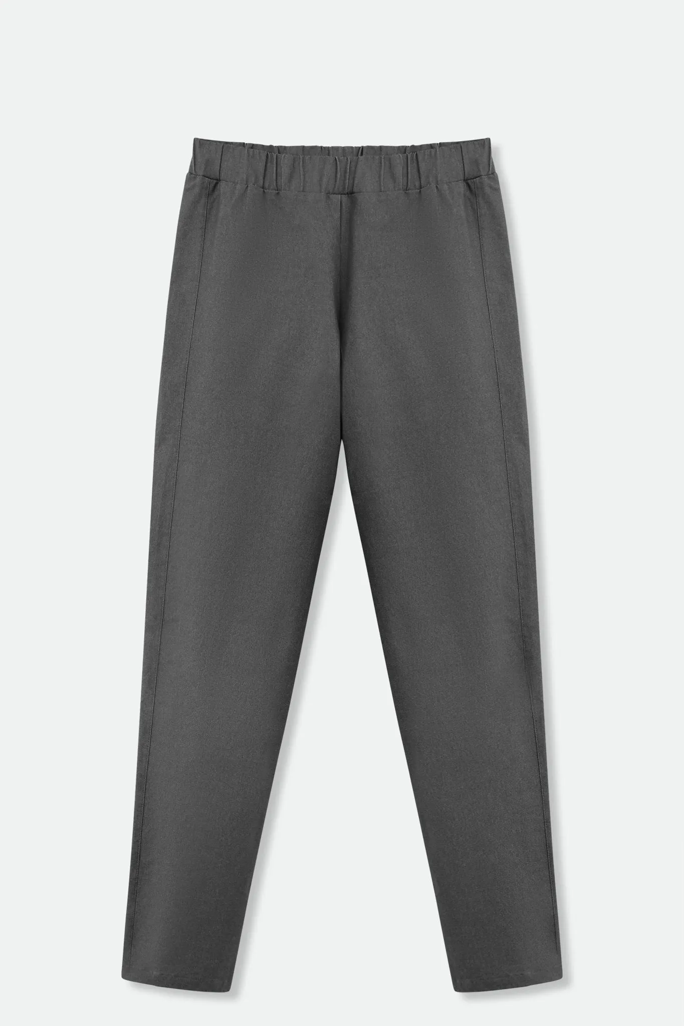 PERRYN PANT IN TECHNICAL COTTON STRETCH IN CHARCOAL