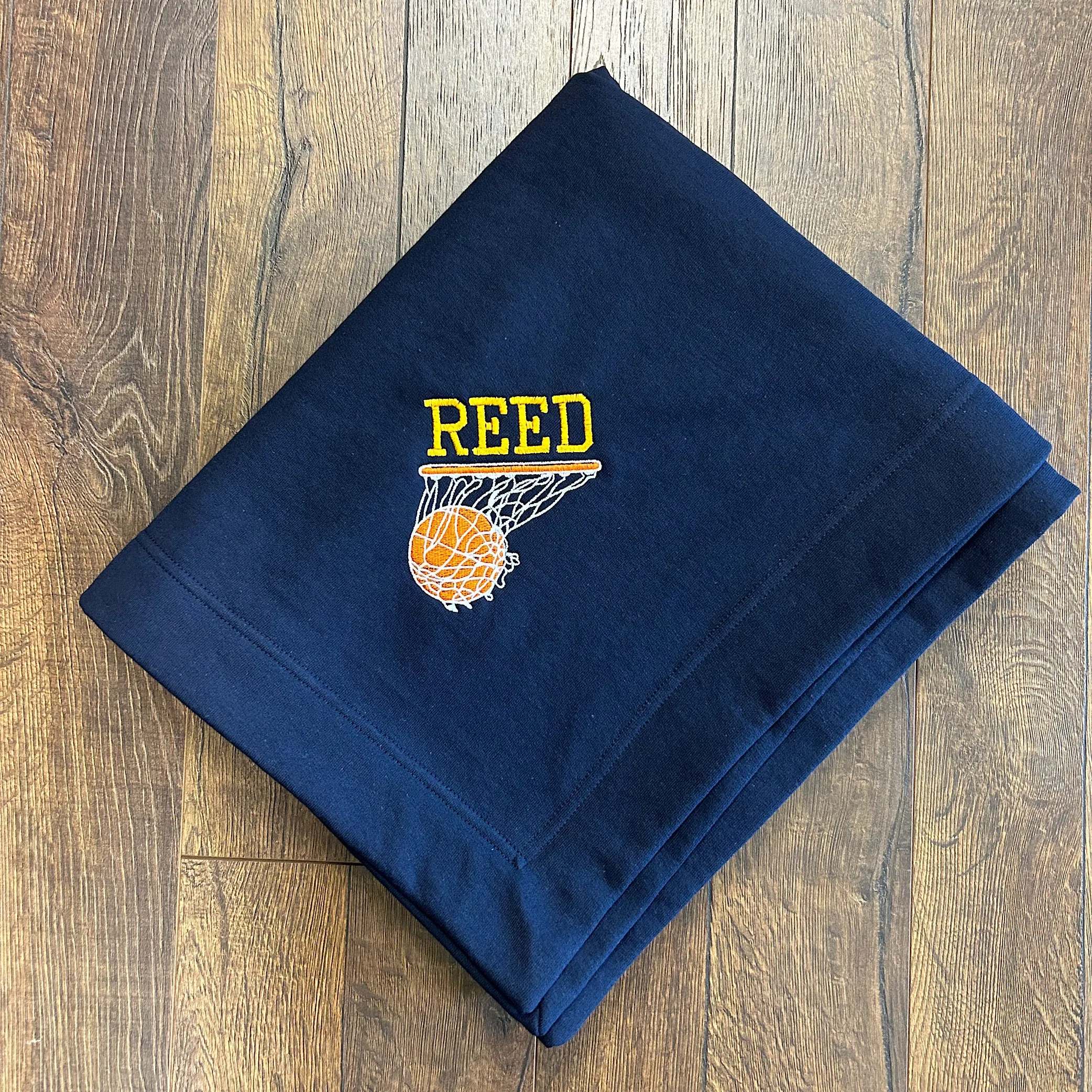 Personalized Basketball Stadium Blanket