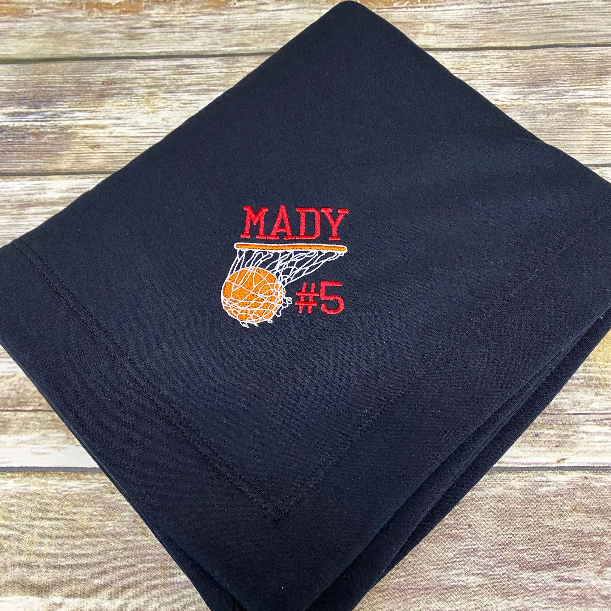 Personalized Basketball Stadium Blanket