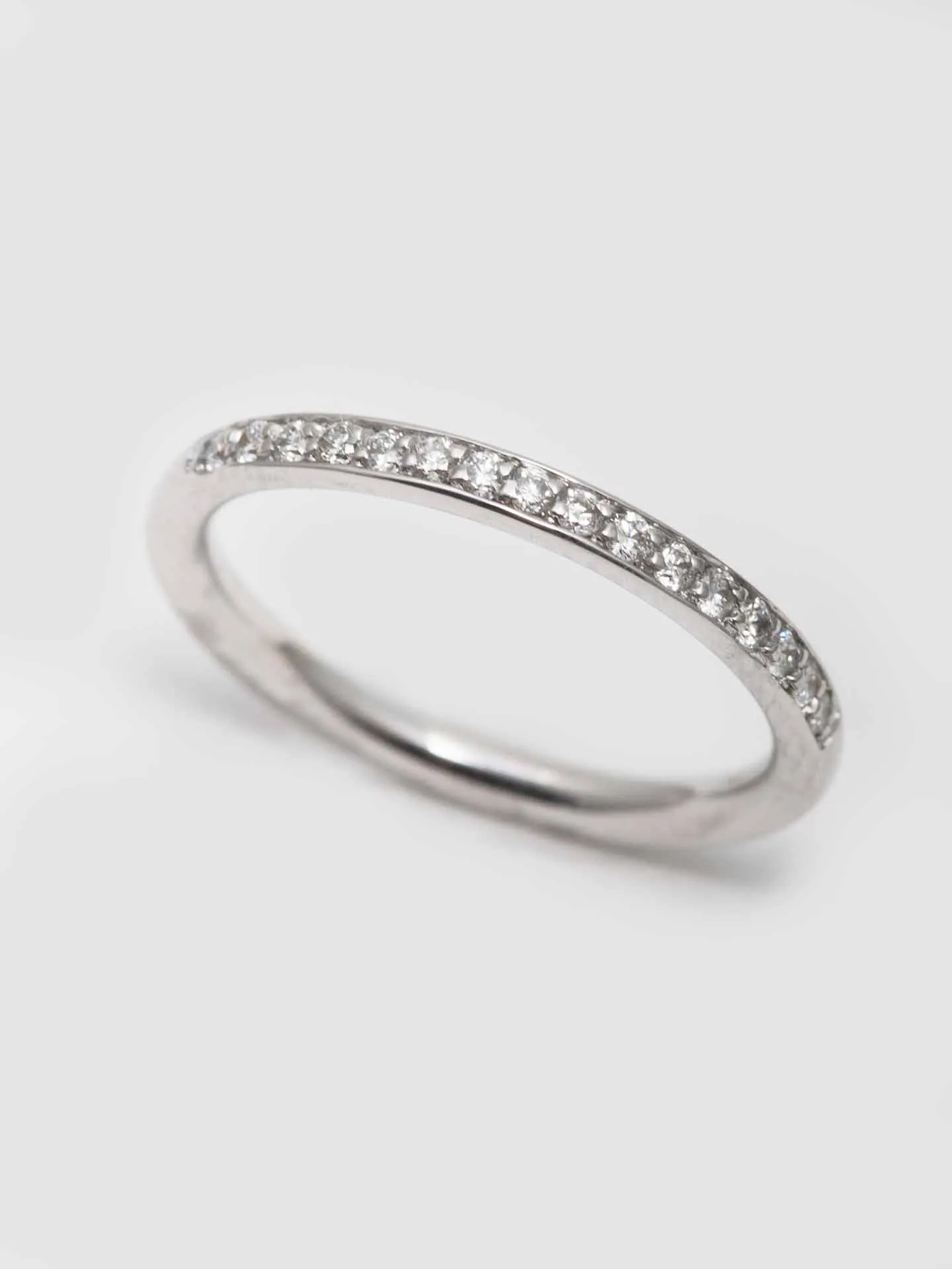 Petite Diamond Half Eternity Band - Vintage Capsule