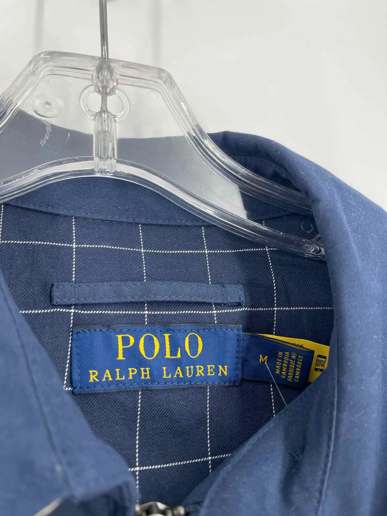 Polo by Ralph Lauren Size M Navy Solid Men's Jacket- Men's