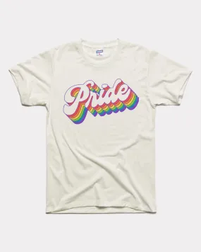 Pride Rainbow Vintage White T-Shirt