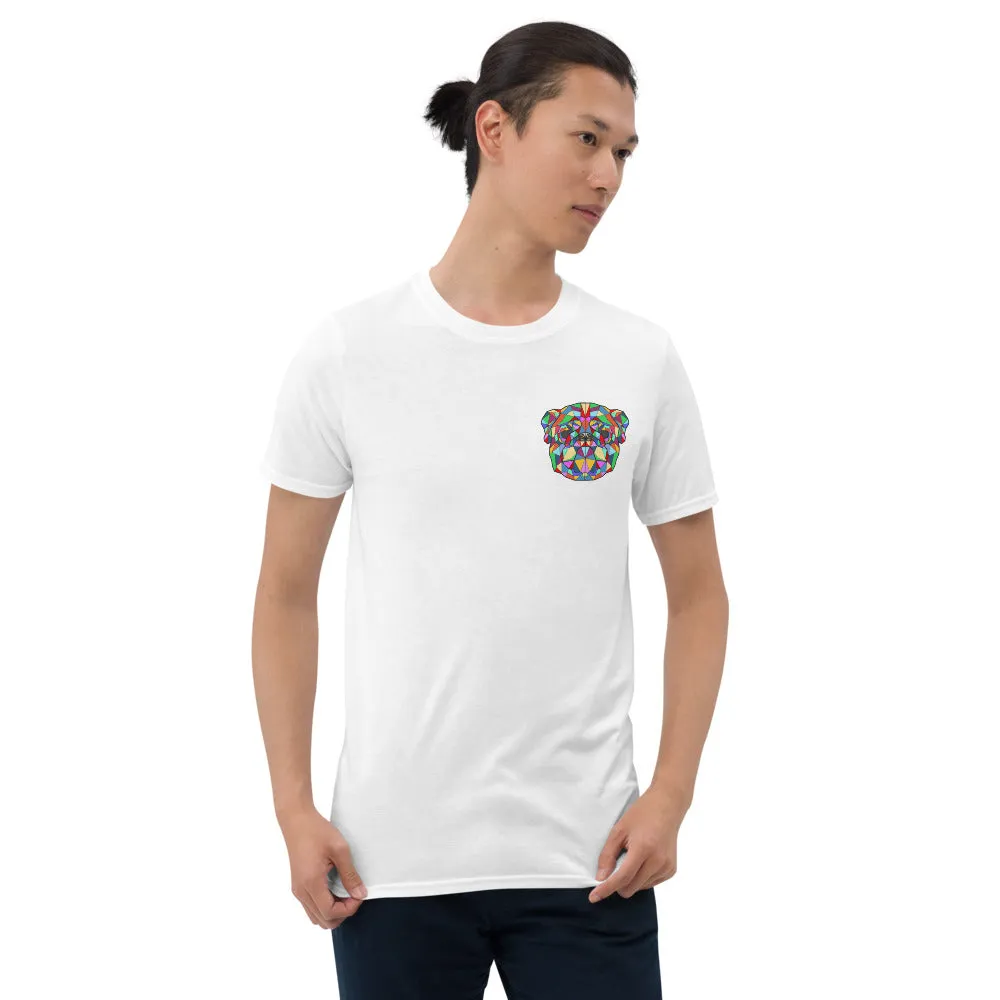 Pug Polygon Colour Unisex Tee