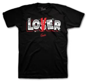 Retro 14 Lipstick Shirt - Lover - Black