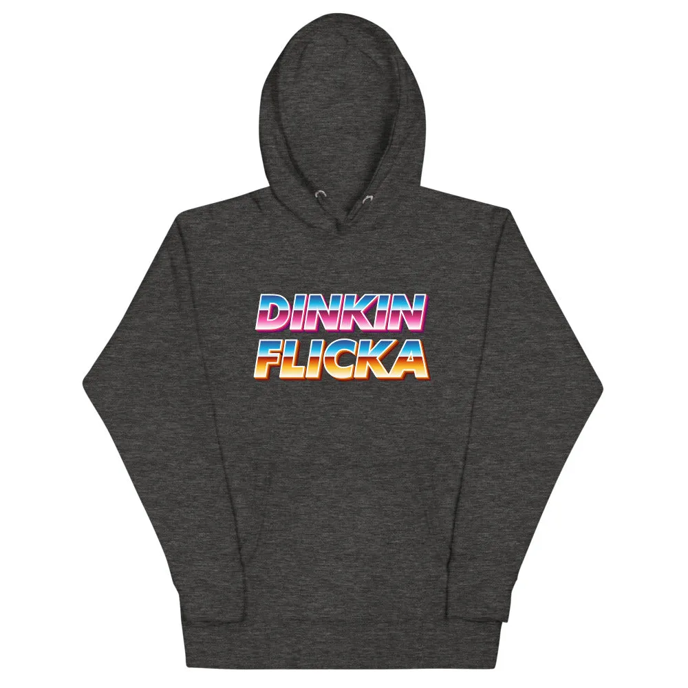 Retro Dinkin Flicka Unisex Hoodie