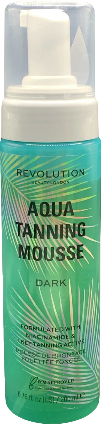 Revolution Aqua Tanning Mousse Dark 200ML