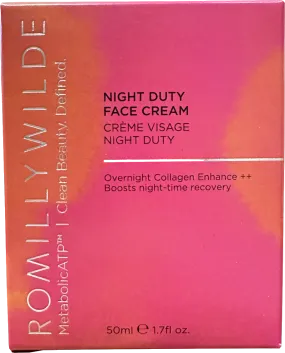 romilly wilde Night Duty Face Cream 50ml