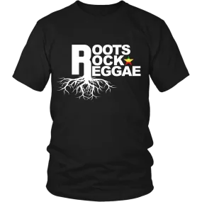 Roots Rock Reggae T-Shirt - Jamaica Rastafarian Shirt Gift