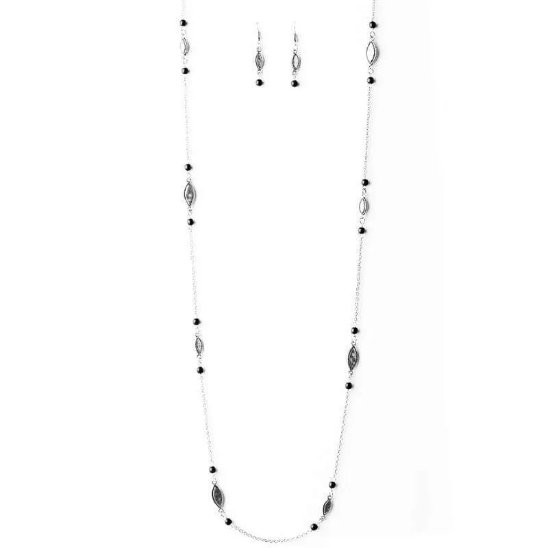 Rural Radiance Black Necklace