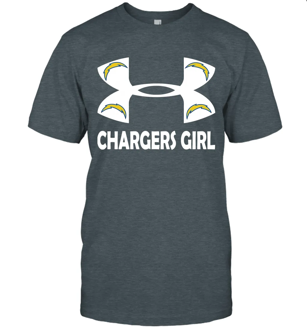 San Diego Chargers Girl Under Armour Football T-Shirt