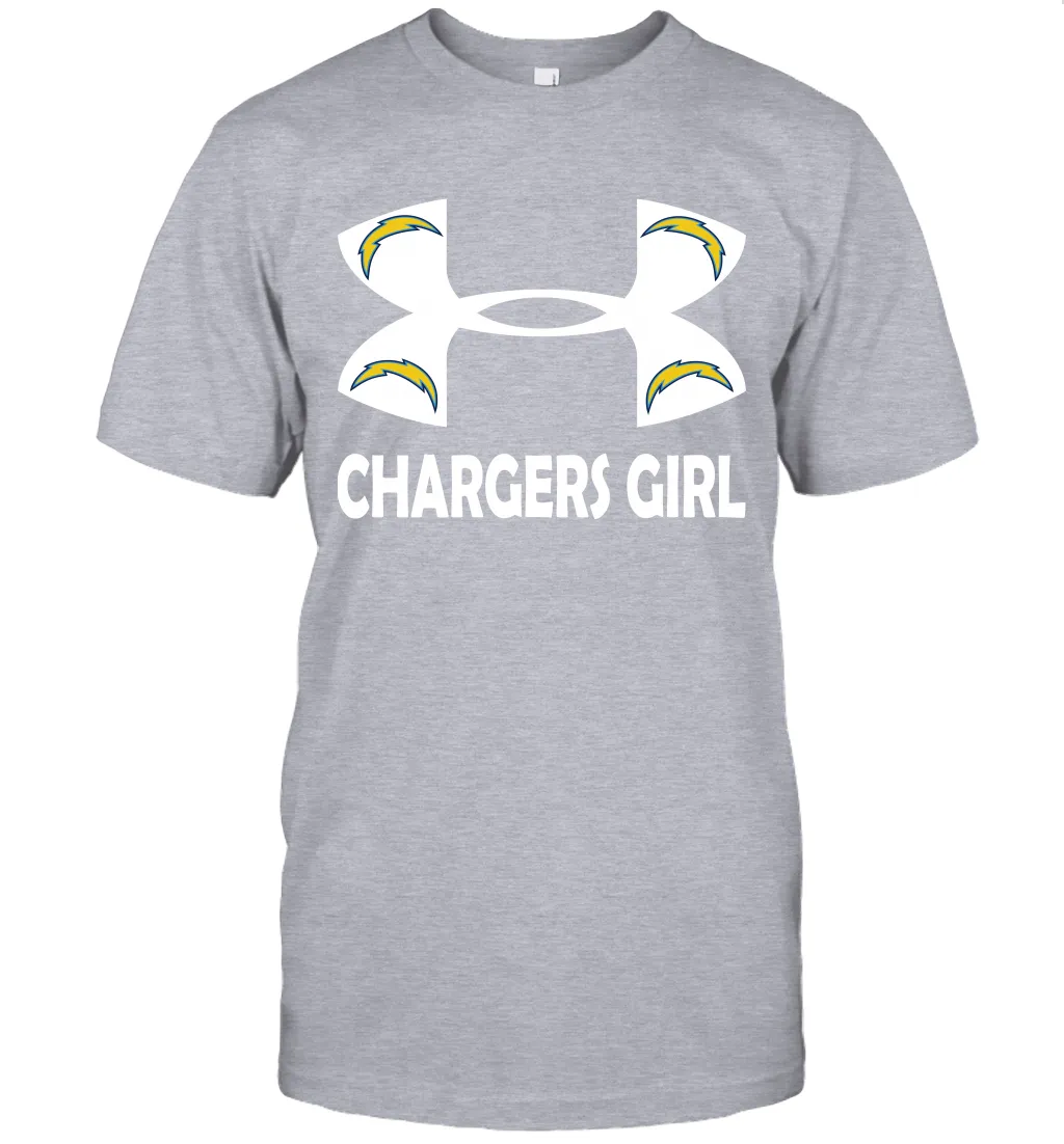 San Diego Chargers Girl Under Armour Football T-Shirt