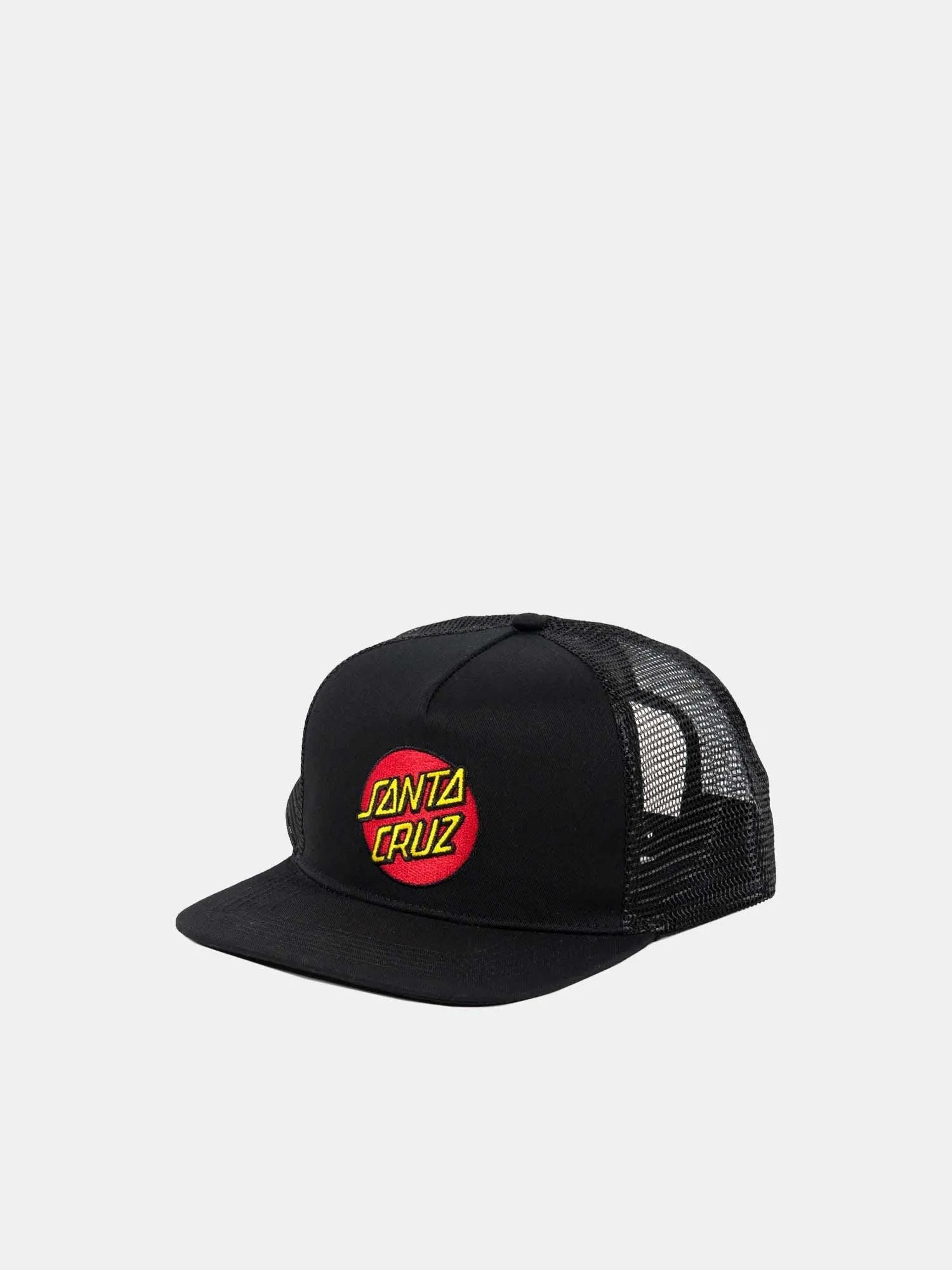 Santa Cruz Classic Dot Patch Trucker - Black