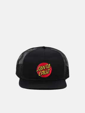 Santa Cruz Classic Dot Patch Trucker - Black