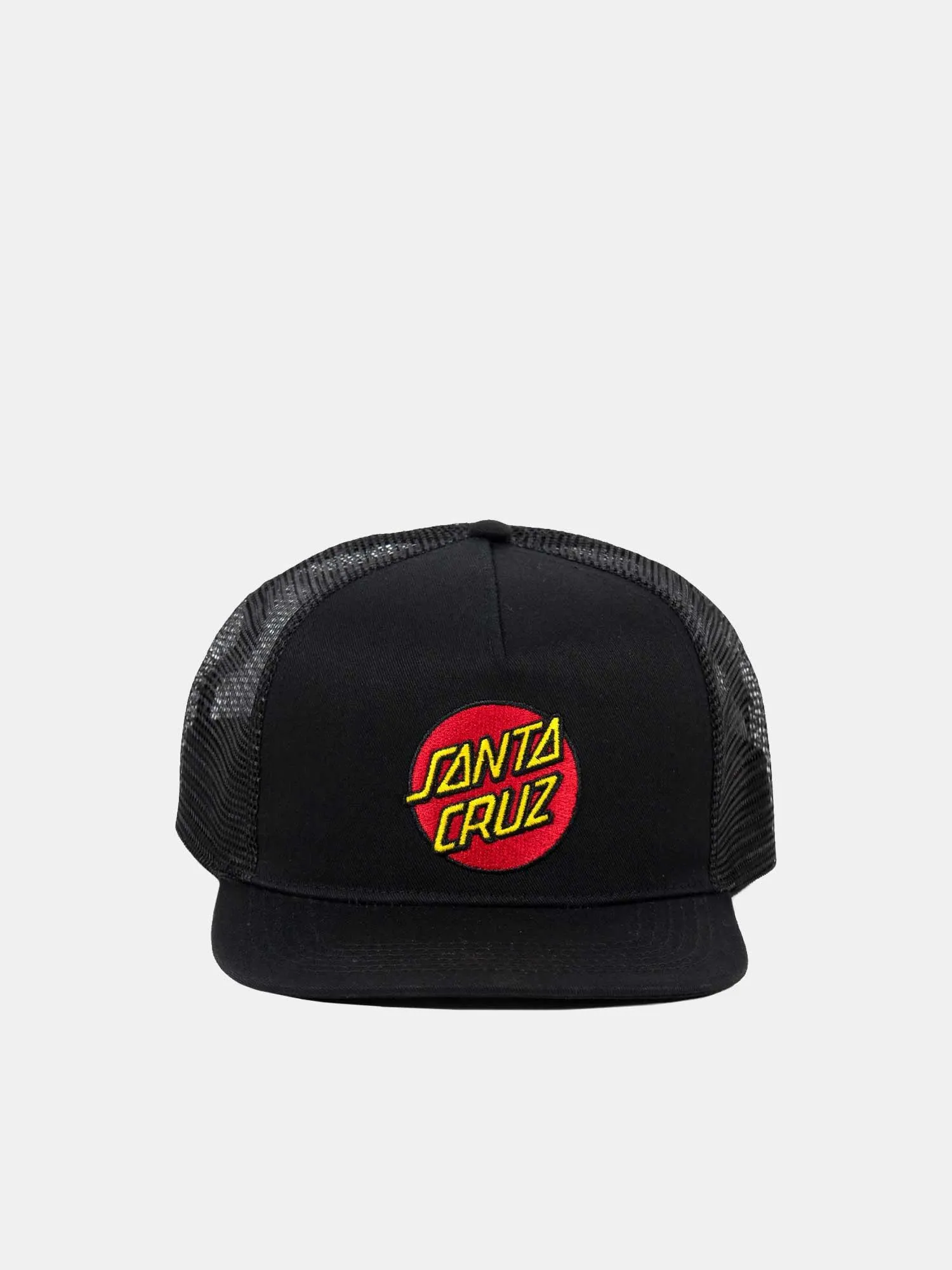 Santa Cruz Classic Dot Patch Trucker - Black