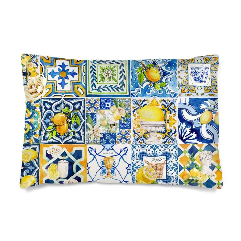 Sapori d'Amalfi Silk Pillowcase