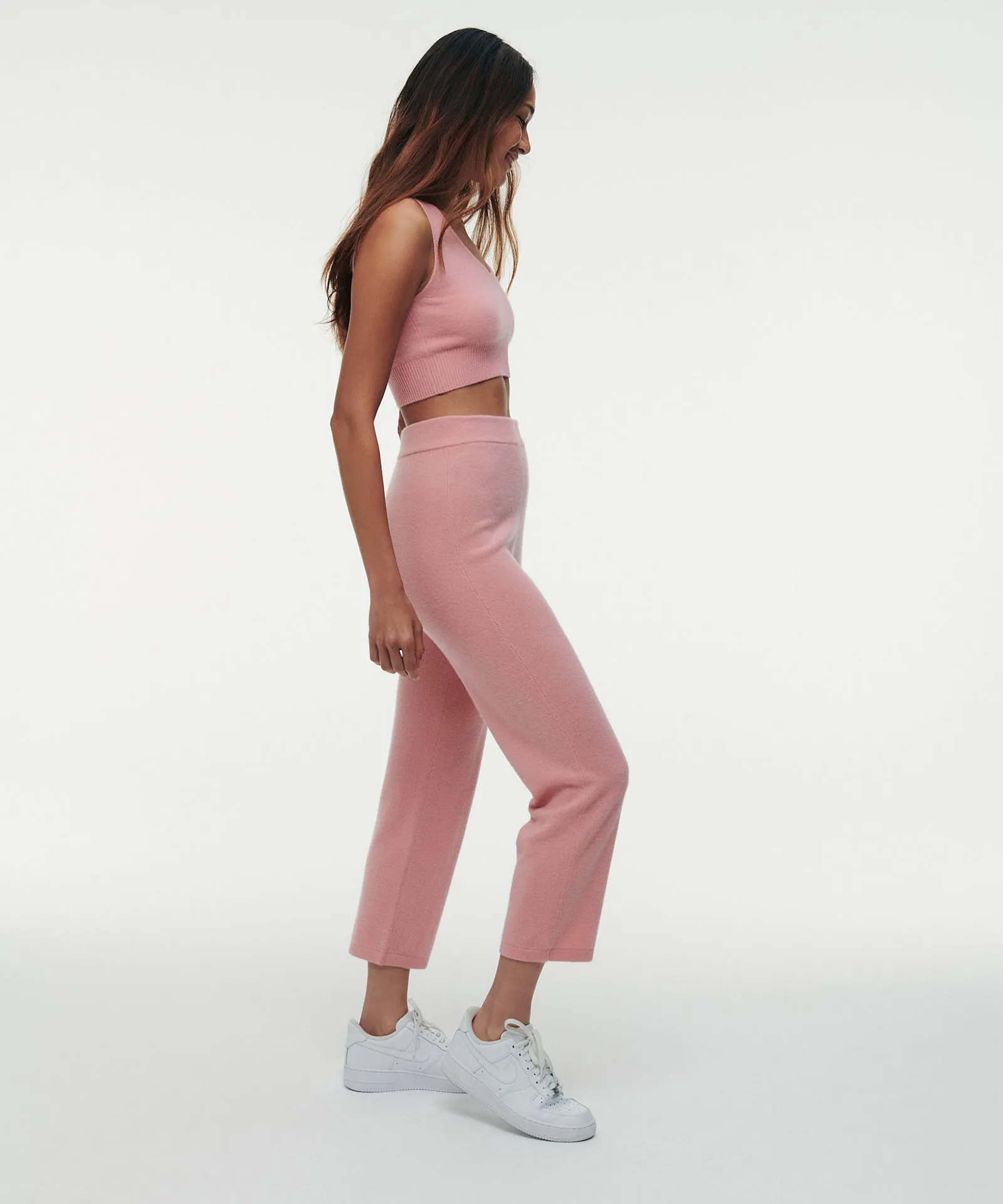 Signature Cashmere Cropped Pant