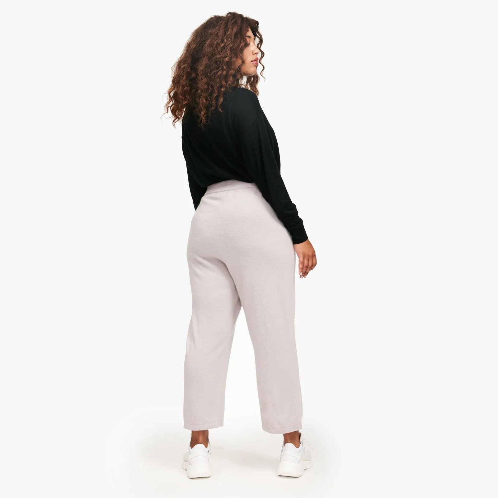 Signature Cashmere Cropped Pant