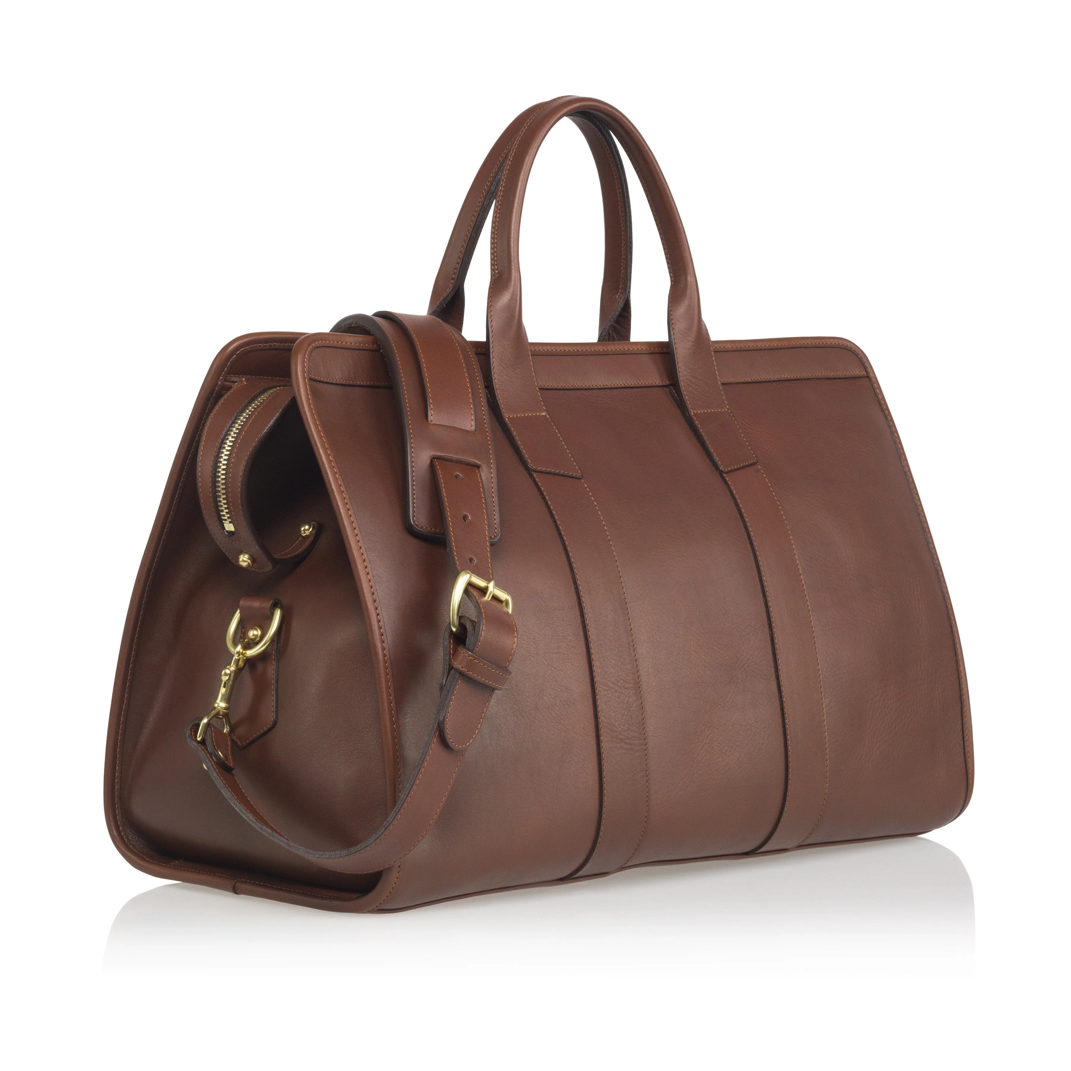 Signature Travel Duffle - Tumbled Leather