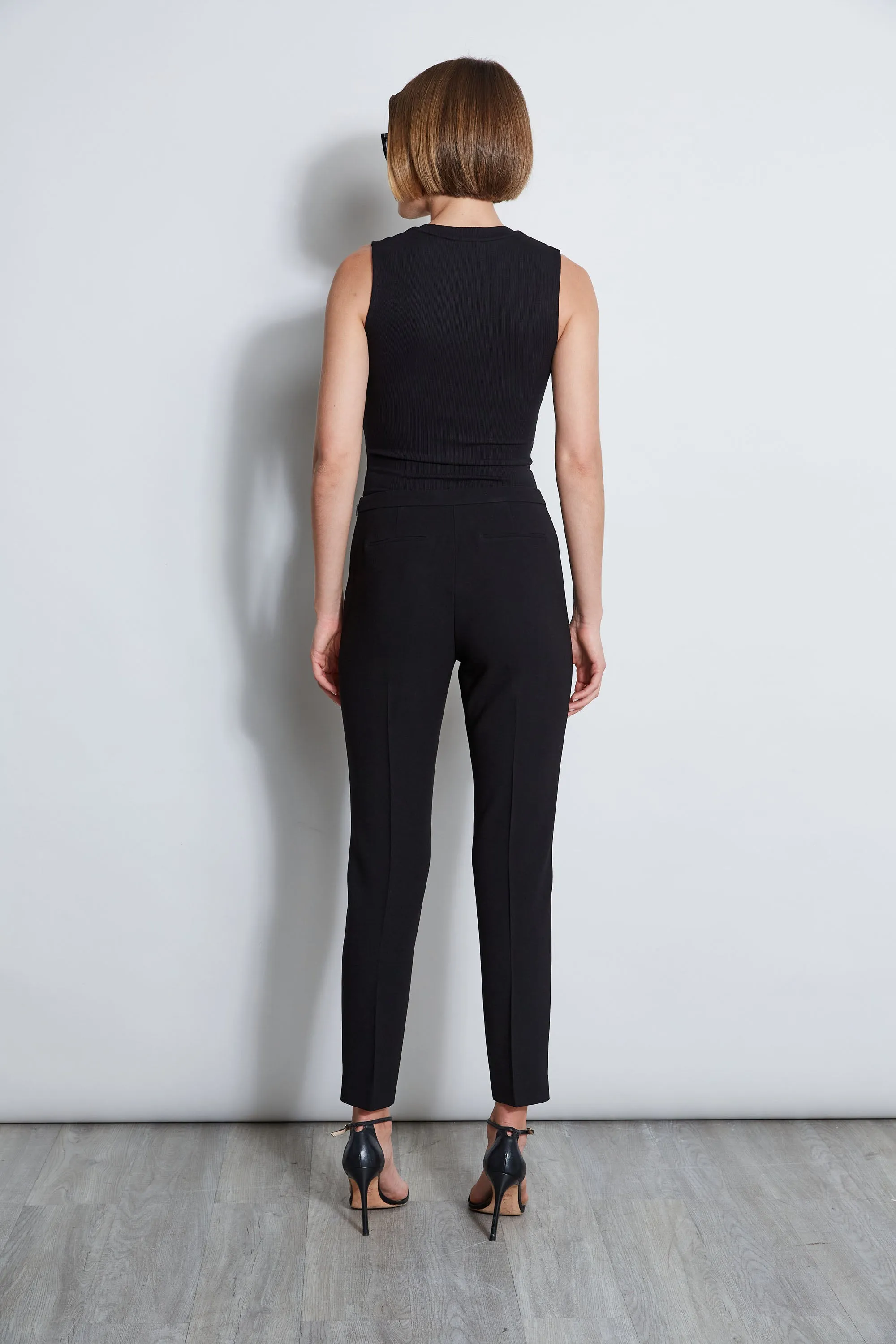 Slim Fit Crepe Pant