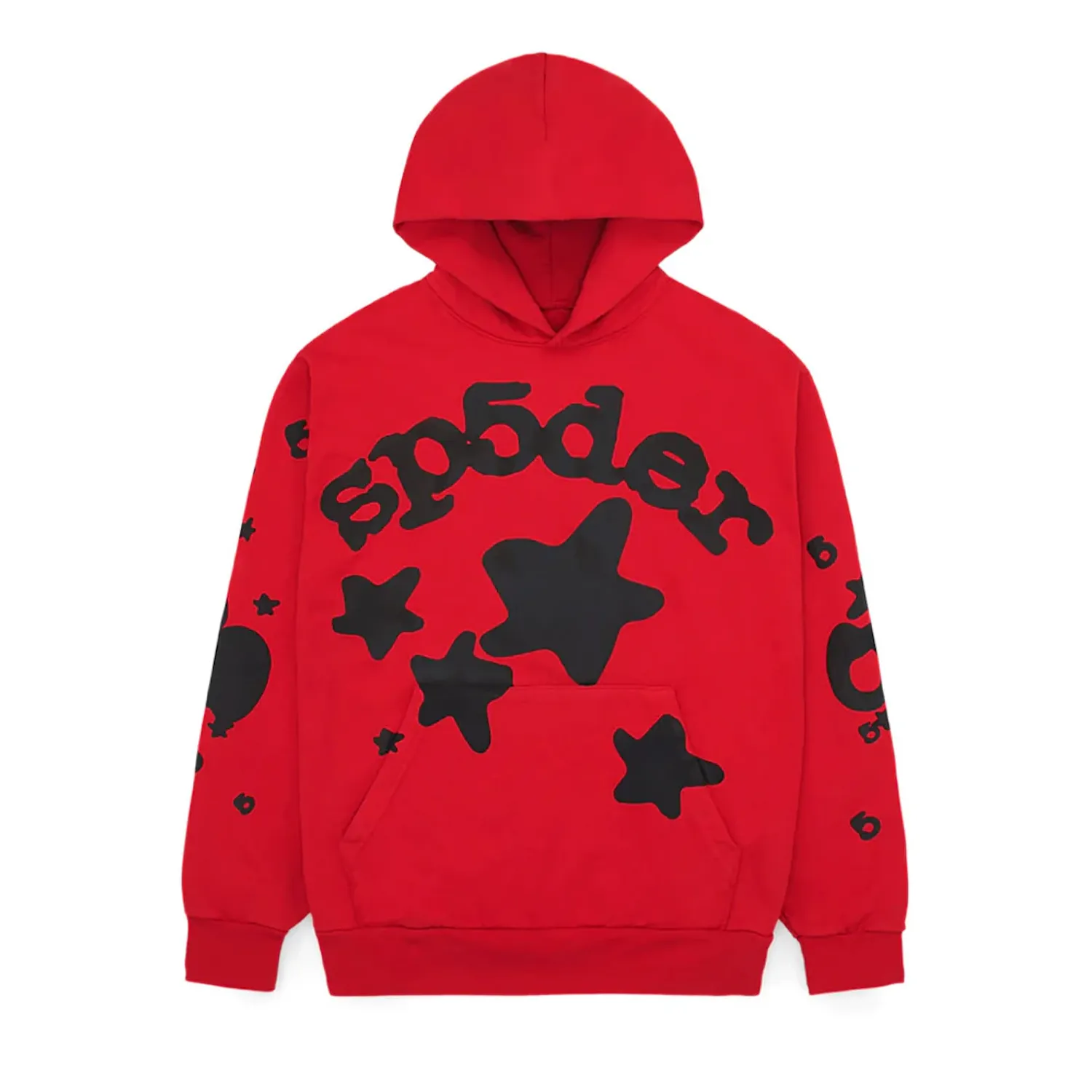 Sp5der Worldwide Beluga Sweatshirt Red