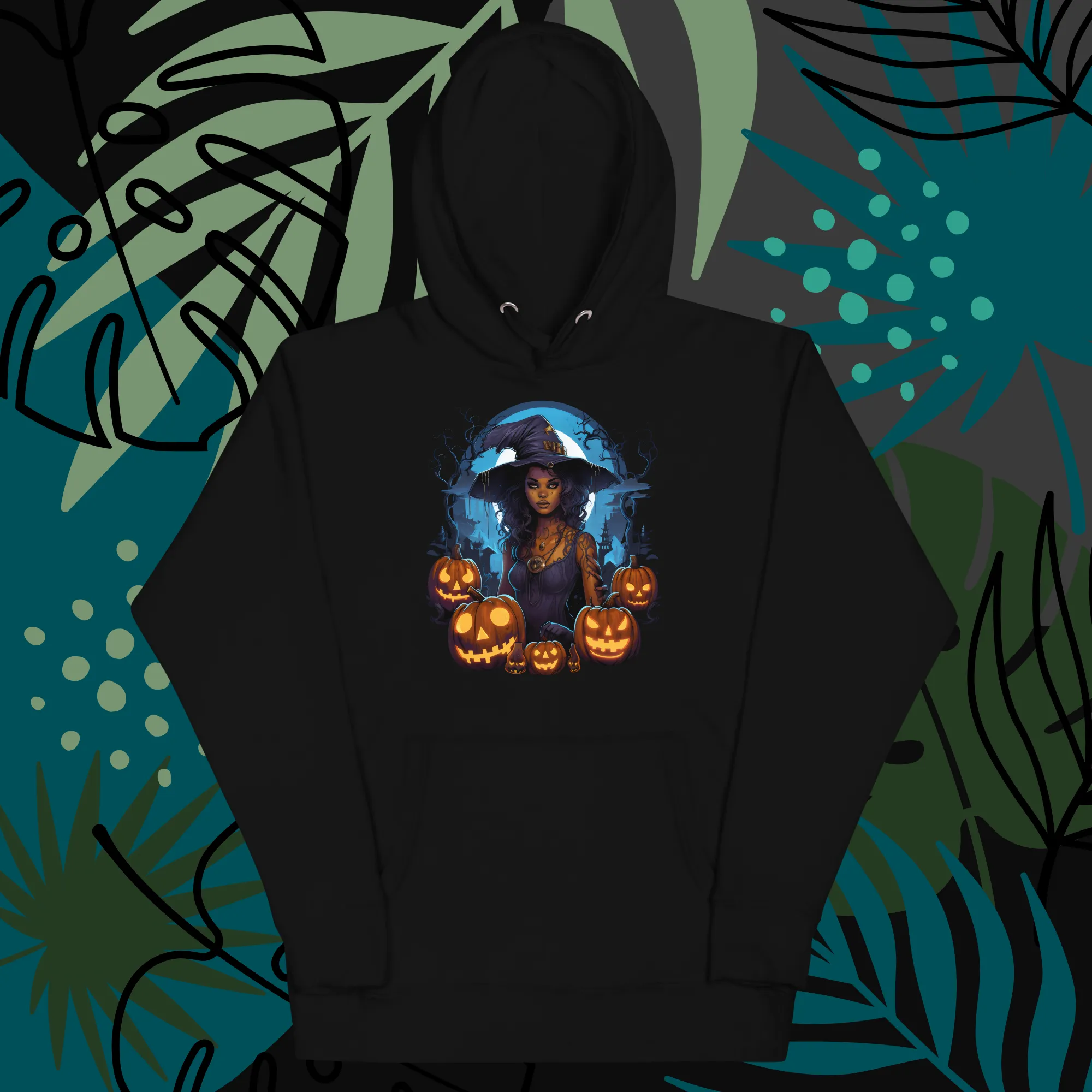 Spooky Chic: Halloween Witch Hoodies for Every Occasion 001