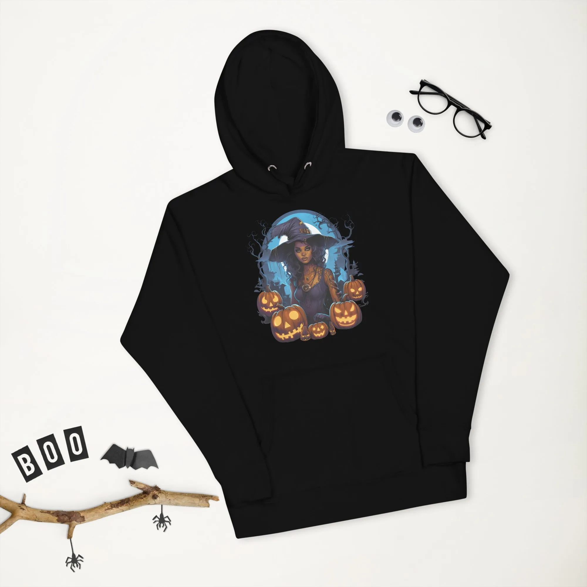 Spooky Chic: Halloween Witch Hoodies for Every Occasion 001