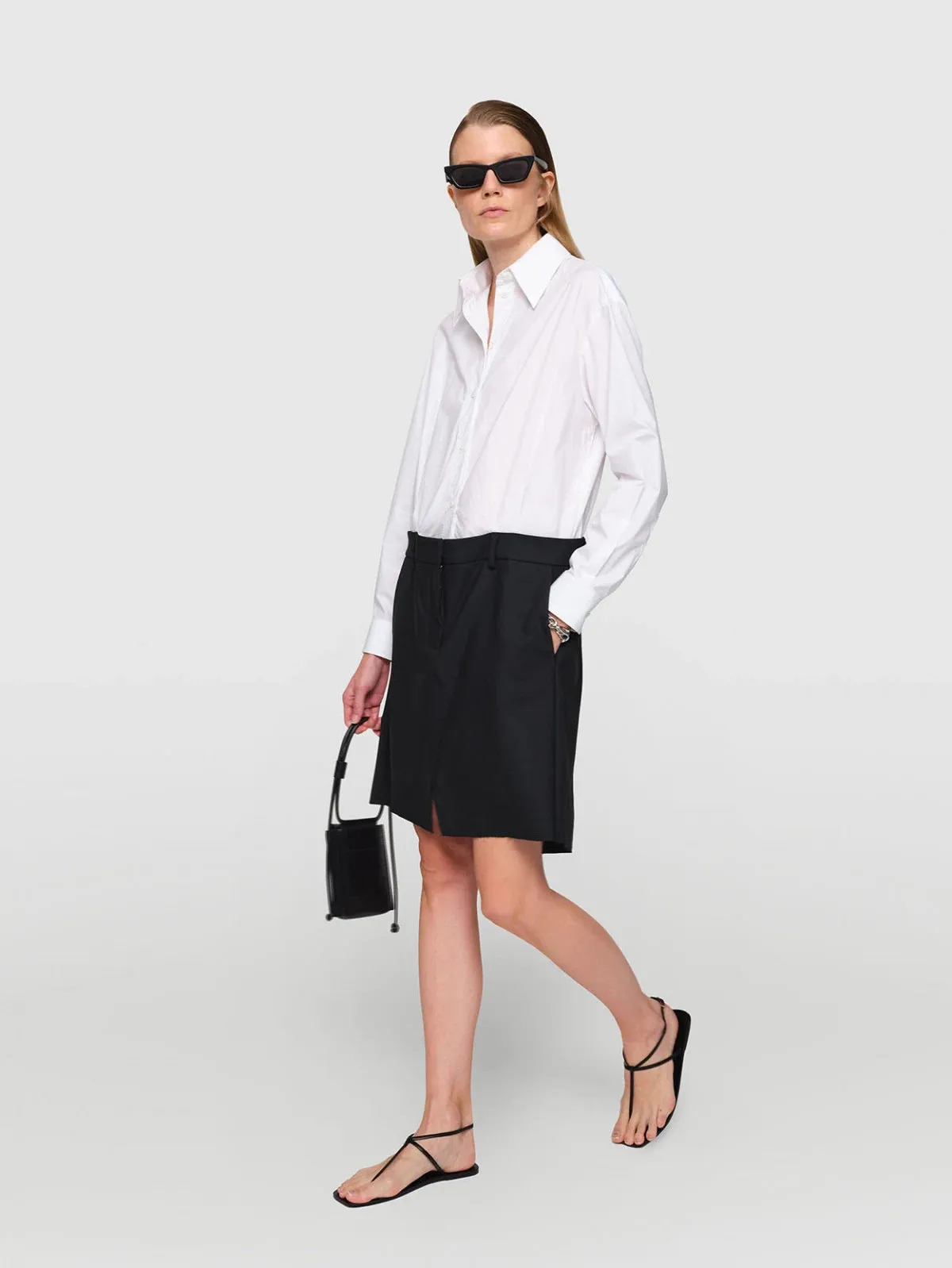 Summer Suiting Mason Dress Black