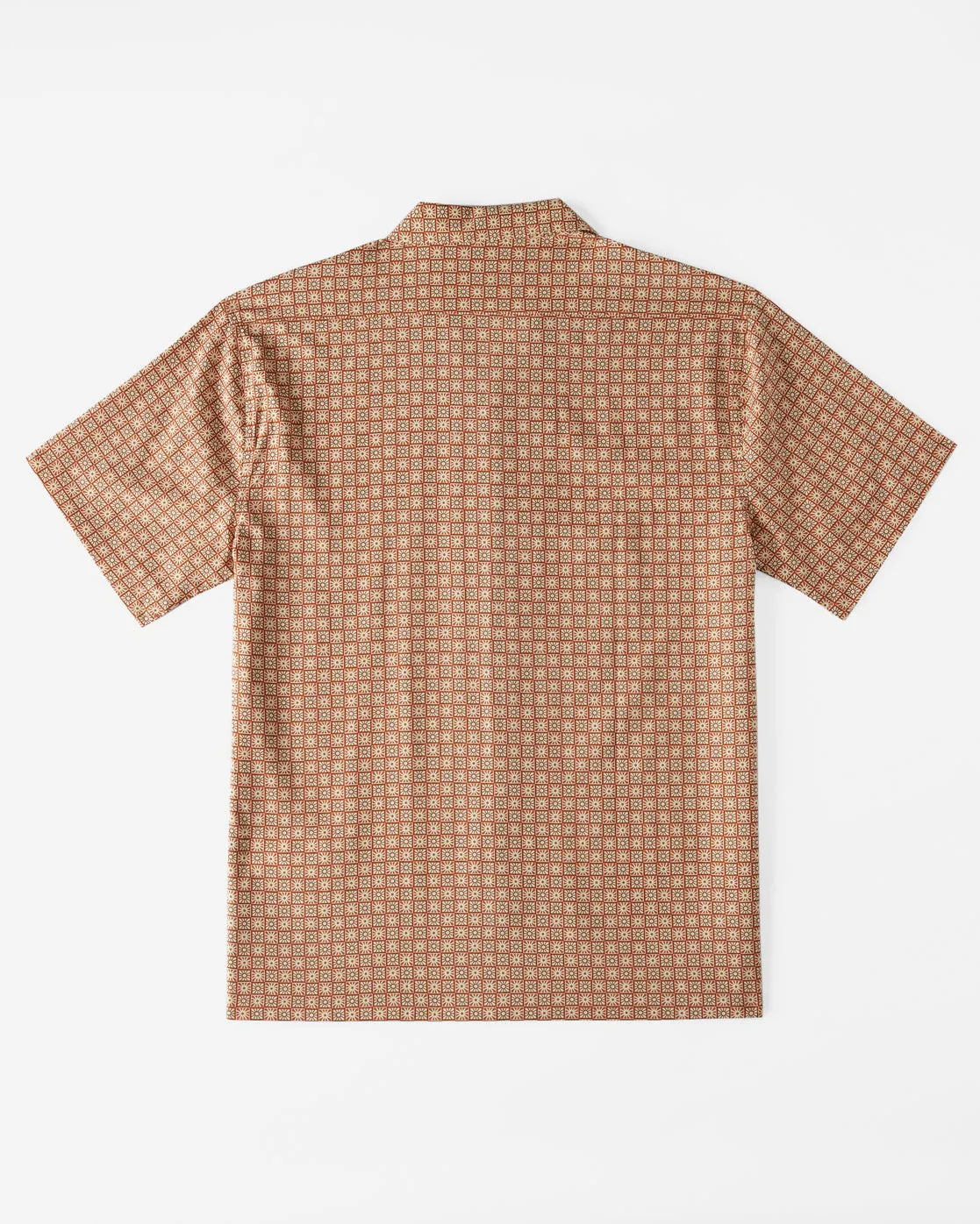 Sundays Vacay Short Sleeve Shirt - Mustard