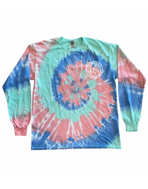 TAFFY TIE DYE PUP, YOUTH LS