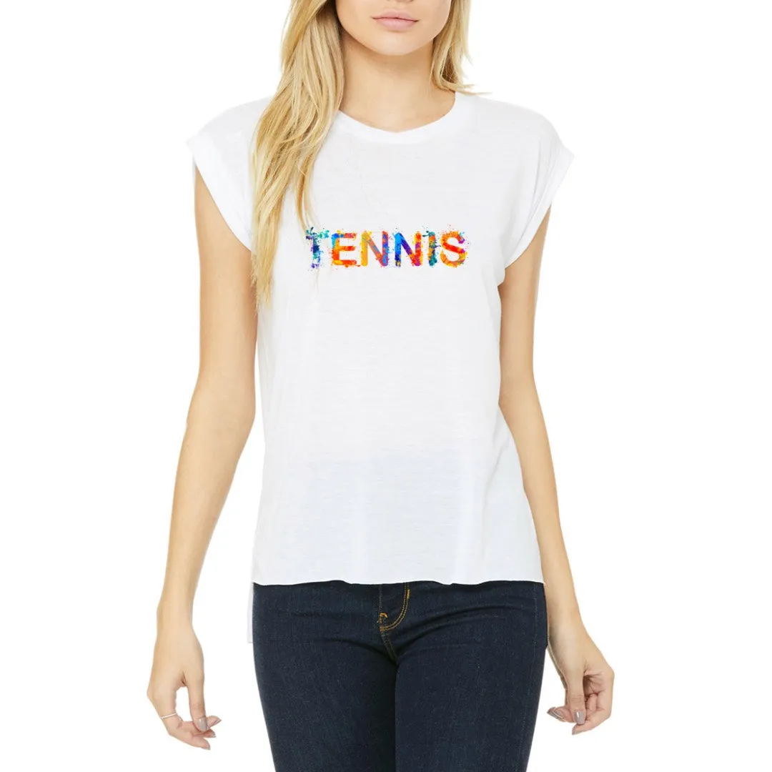 Tennis Art Cotton Shirt