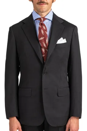 The Armoury Model 3A Dary Grey Covert Wool Suit