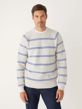 The Seacell™ Waffle Sweater in Carpenter Blue