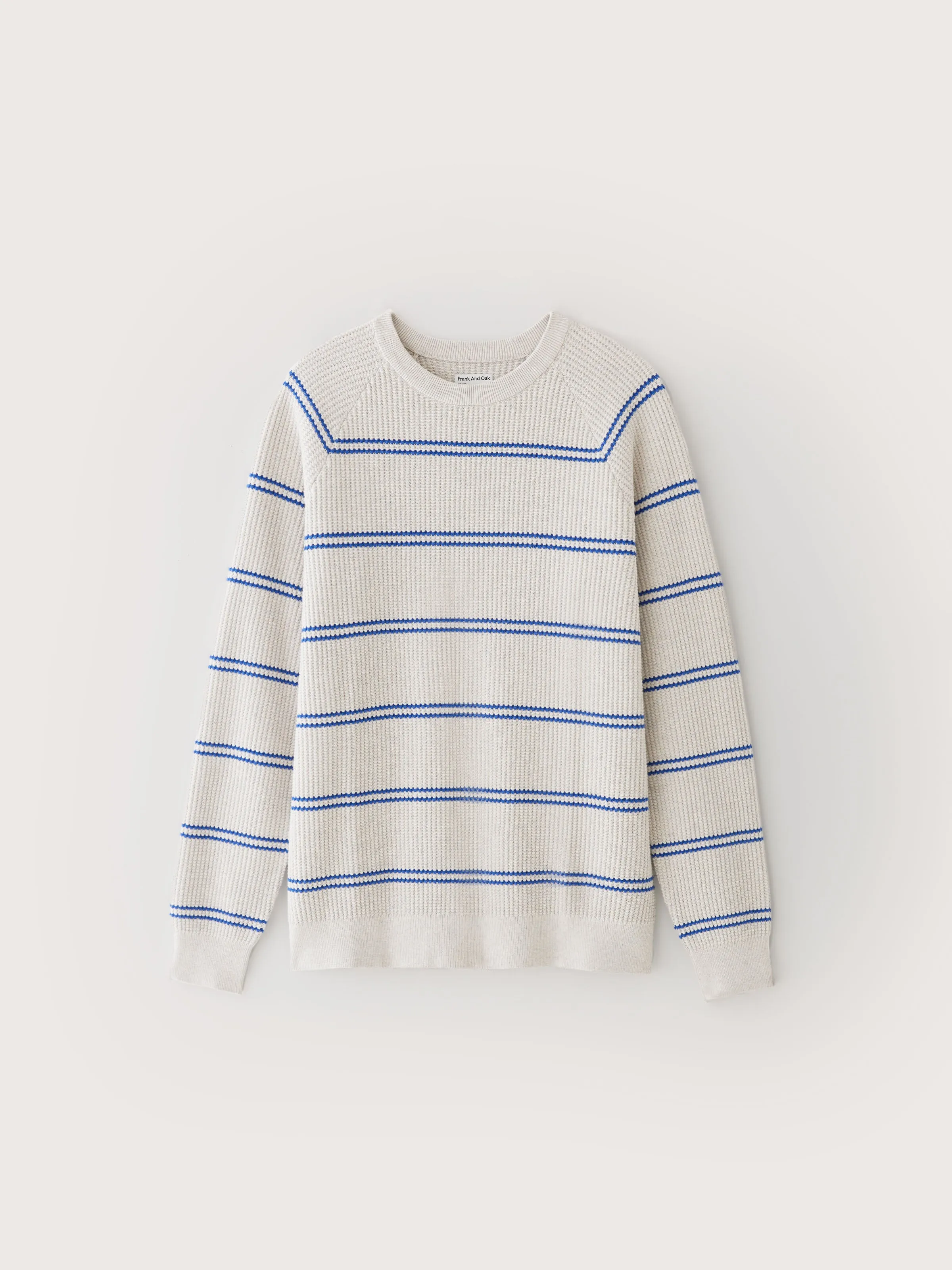 The Seacell™ Waffle Sweater in Carpenter Blue