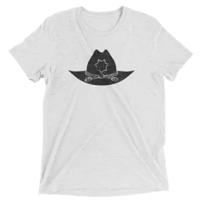 The Walking Dead Sheriff's Hat Adult Tri-Blend T-Shirt