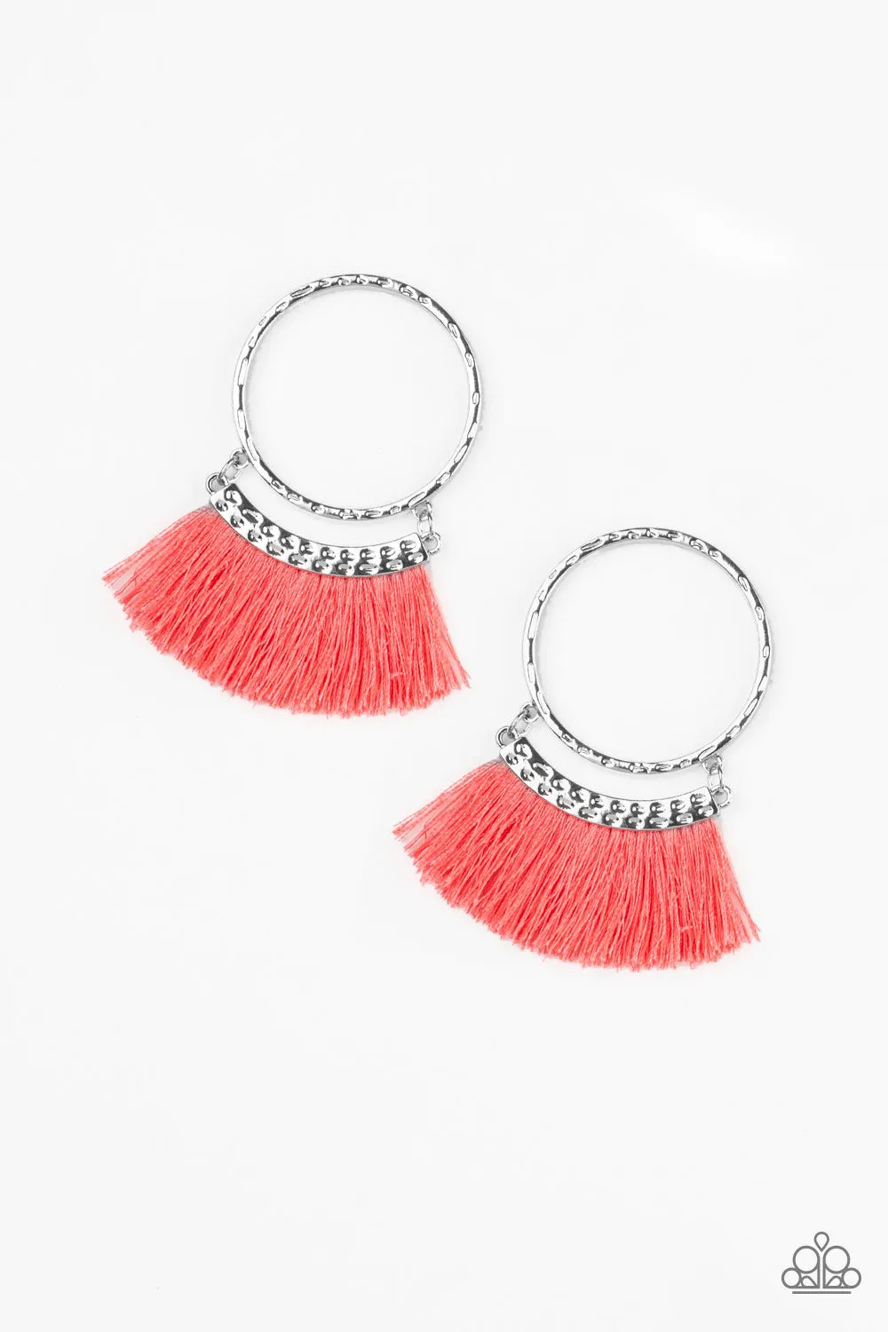 This Is Sparta! Orange Post-Earrings