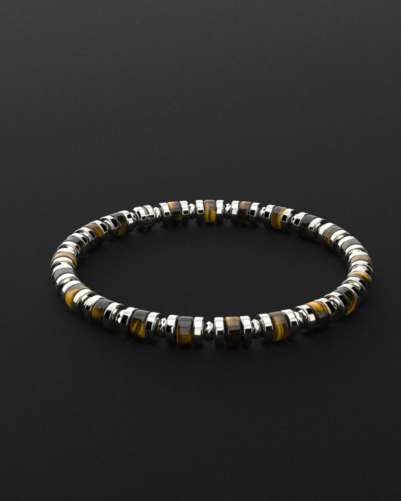 Tiger Eye Bracelet 6mm | Spacer