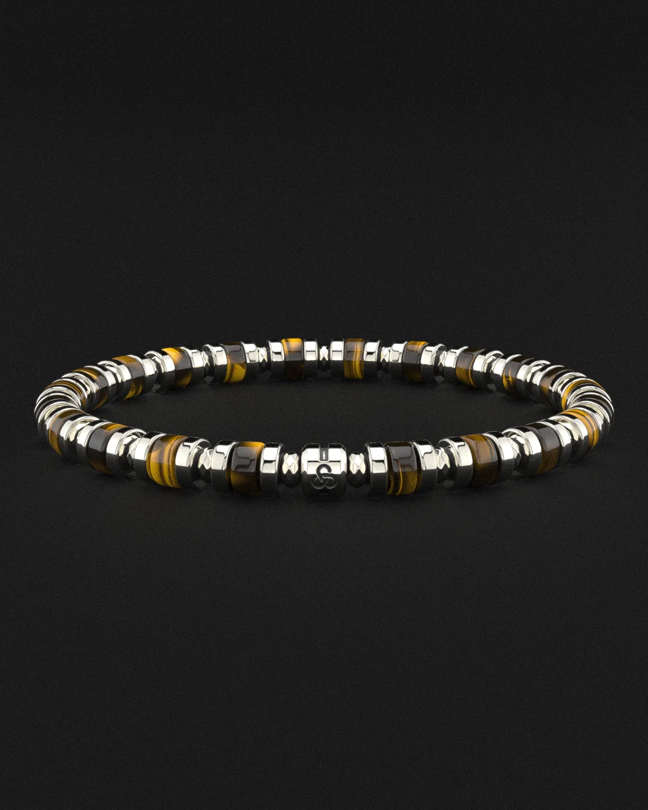 Tiger Eye Bracelet 6mm | Spacer