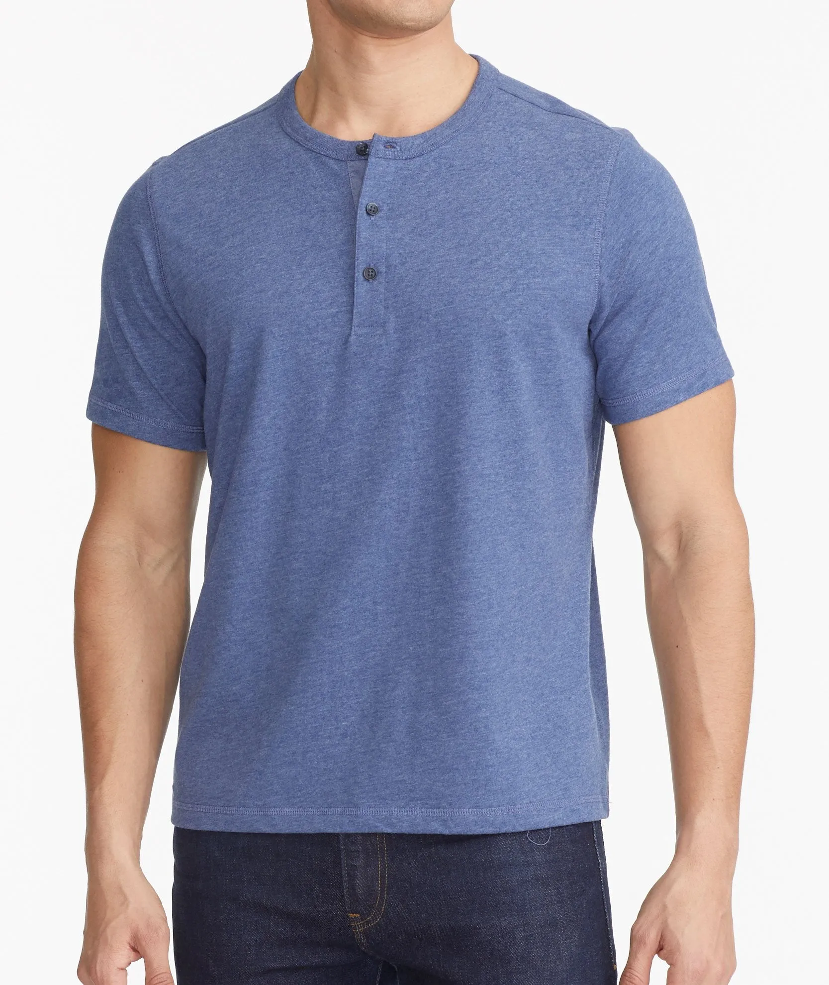 Ultrasoft Short-Sleeve Henley