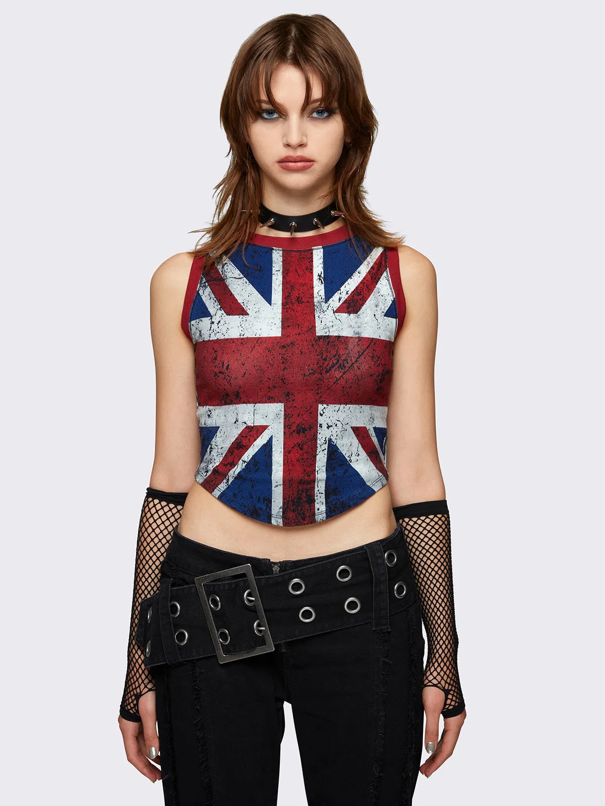 Union Jack Tank Top