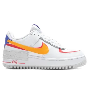 Women's AF1 Shadow - White/Sundial/Siren Red/Photon Dust