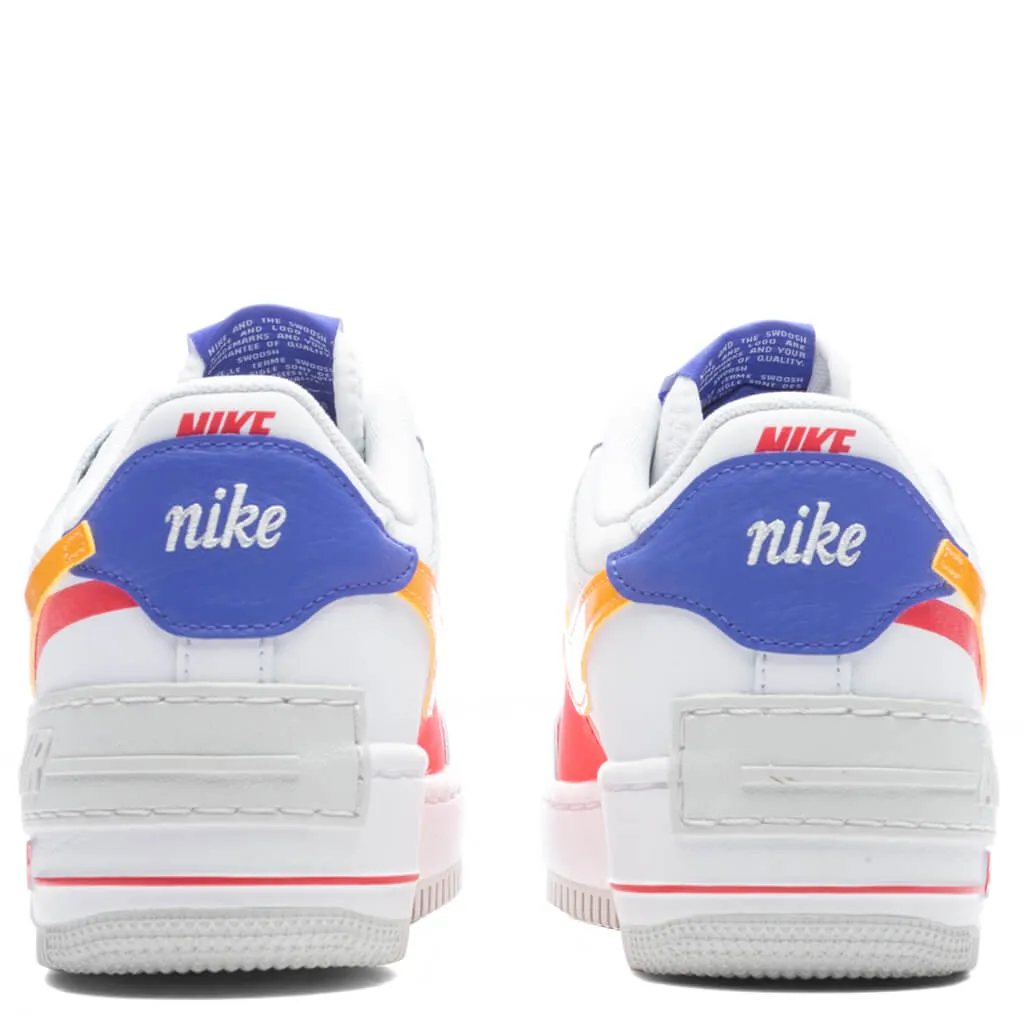 Women's AF1 Shadow - White/Sundial/Siren Red/Photon Dust