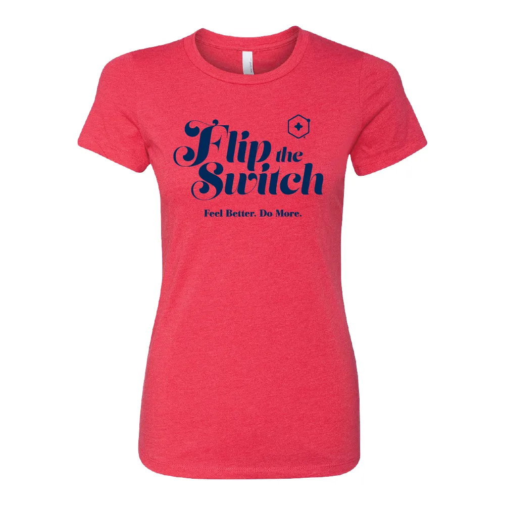 Women's FTS Fancy Text Navy Tee