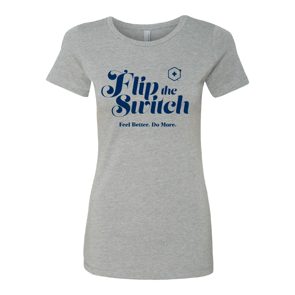 Women's FTS Fancy Text Navy Tee