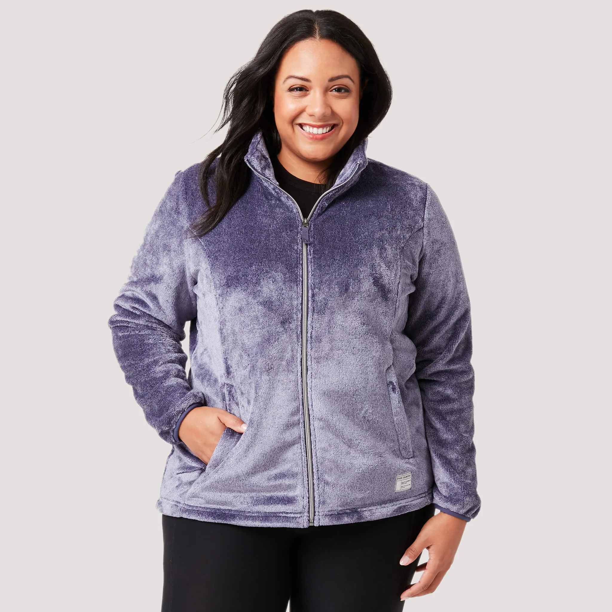 Women's Plus Size Outbound Heather Butter Pile® Fleece Jacket