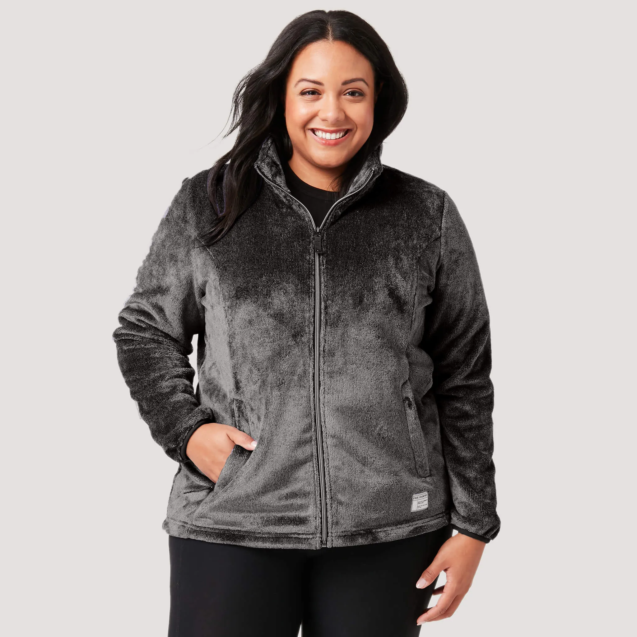 Women's Plus Size Outbound Heather Butter Pile® Fleece Jacket