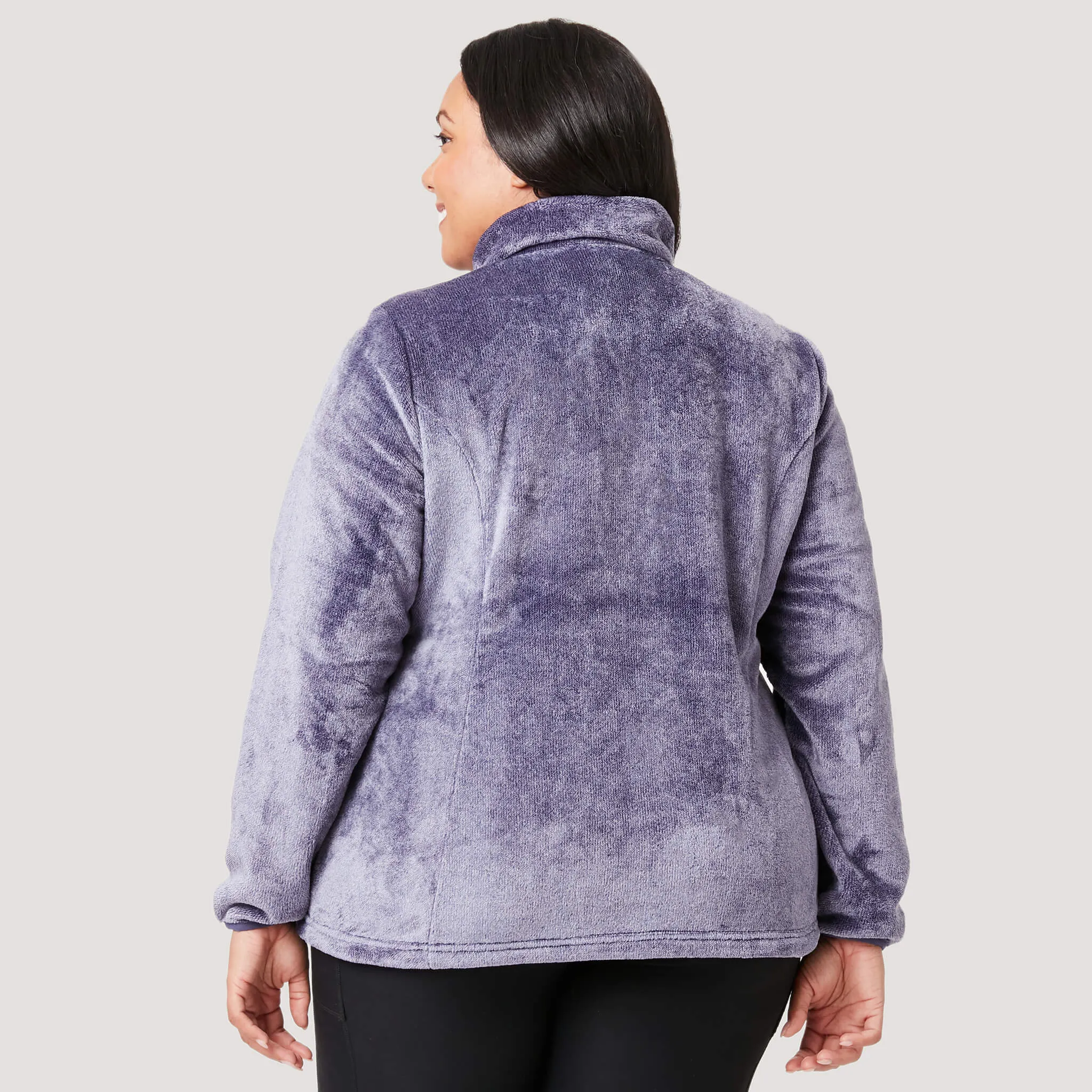 Women's Plus Size Outbound Heather Butter Pile® Fleece Jacket