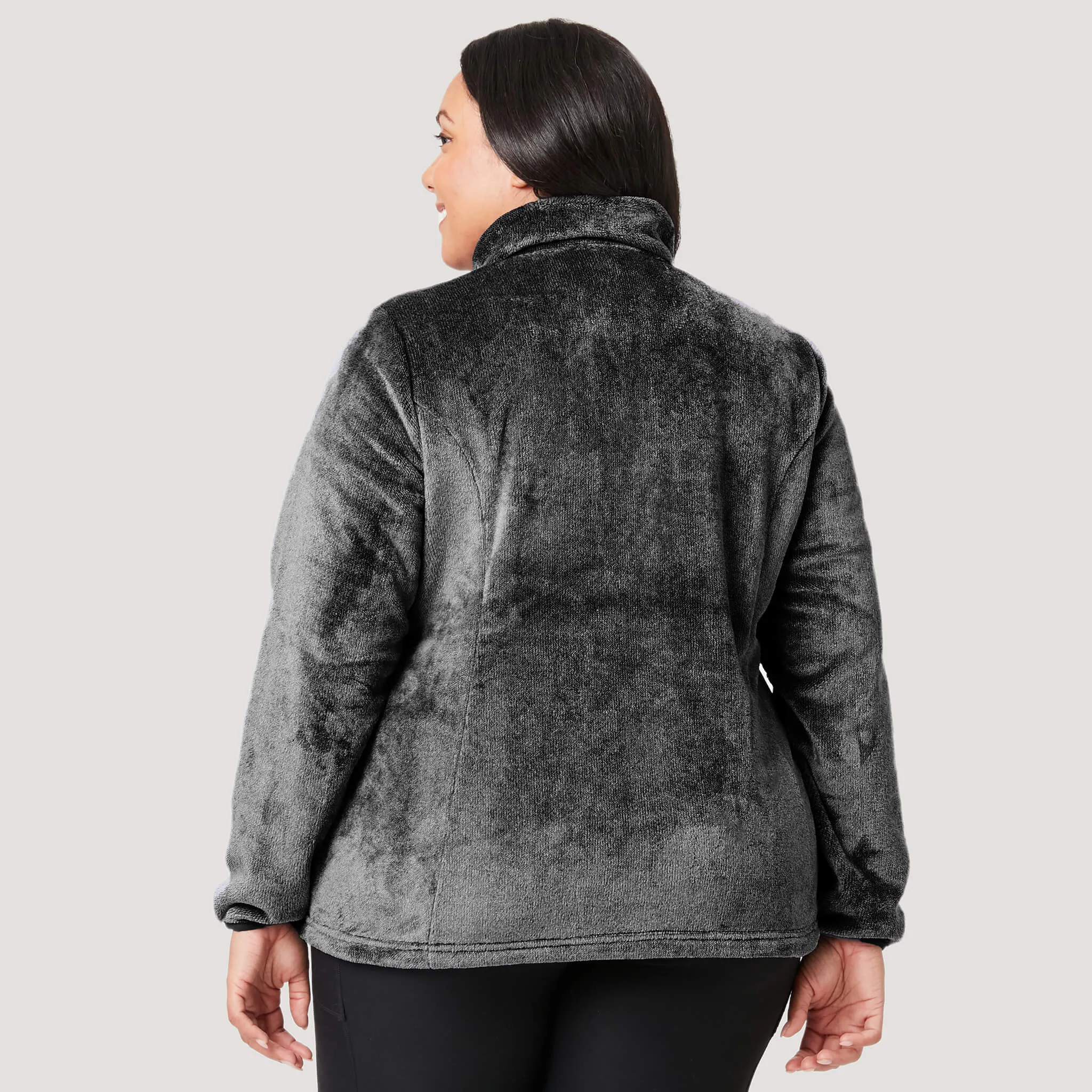 Women's Plus Size Outbound Heather Butter Pile® Fleece Jacket