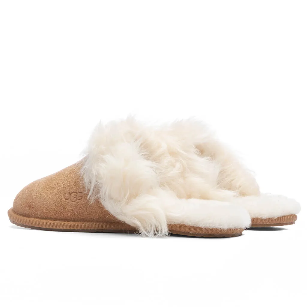 Women's Scuff Sis Slipper - Chestnut